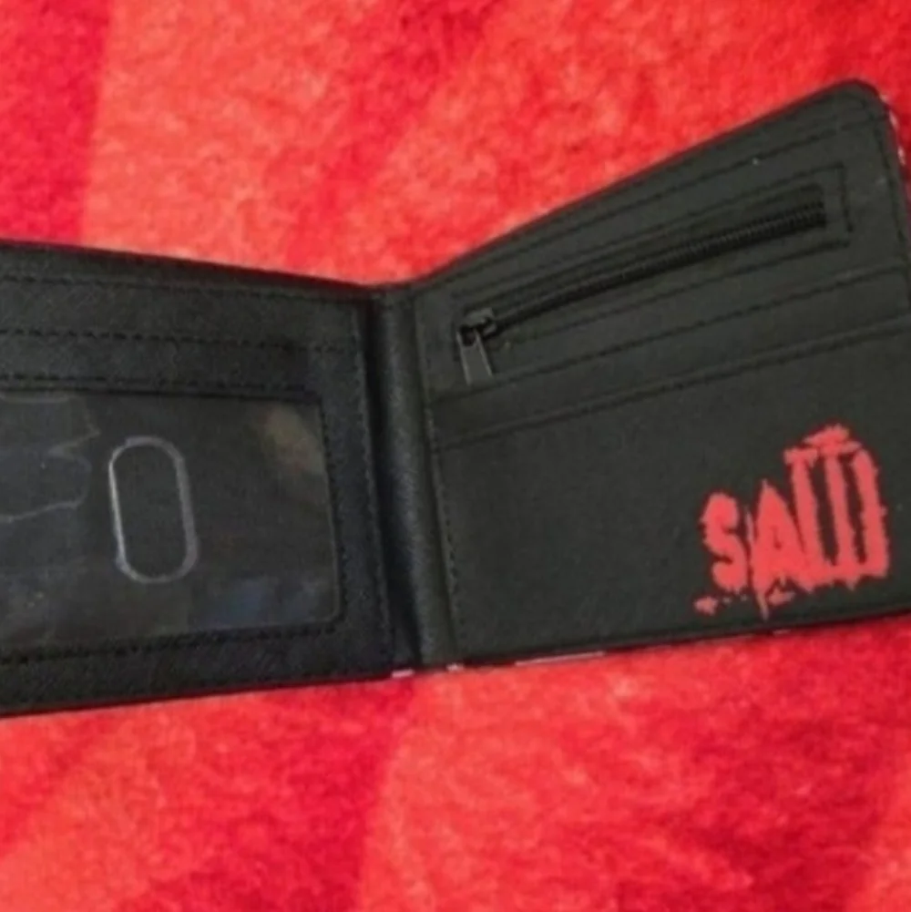New Saw Billy Halloween Horror Anime Manga Leather Wallet